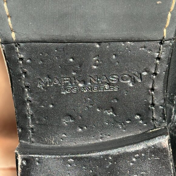 Mark Nason Black Leather Moto Biker Riding Ankle Boots Women's US  6.5 NWOT - Picture 14 of 15